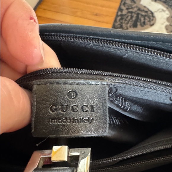 Vintage Gucci Pink and Black Shoulder Bag - Picture 10 of 12